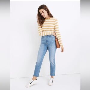 Madewell Classic Straight Jeans in Nearwood Wash